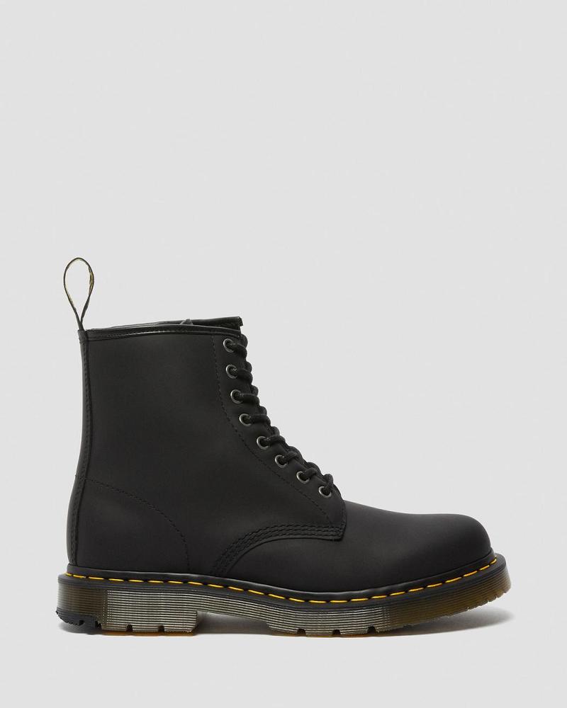 Dr Martens 1460 DM's Wintergrip Veterlaarzen Heren Zwart | NL 300NWY